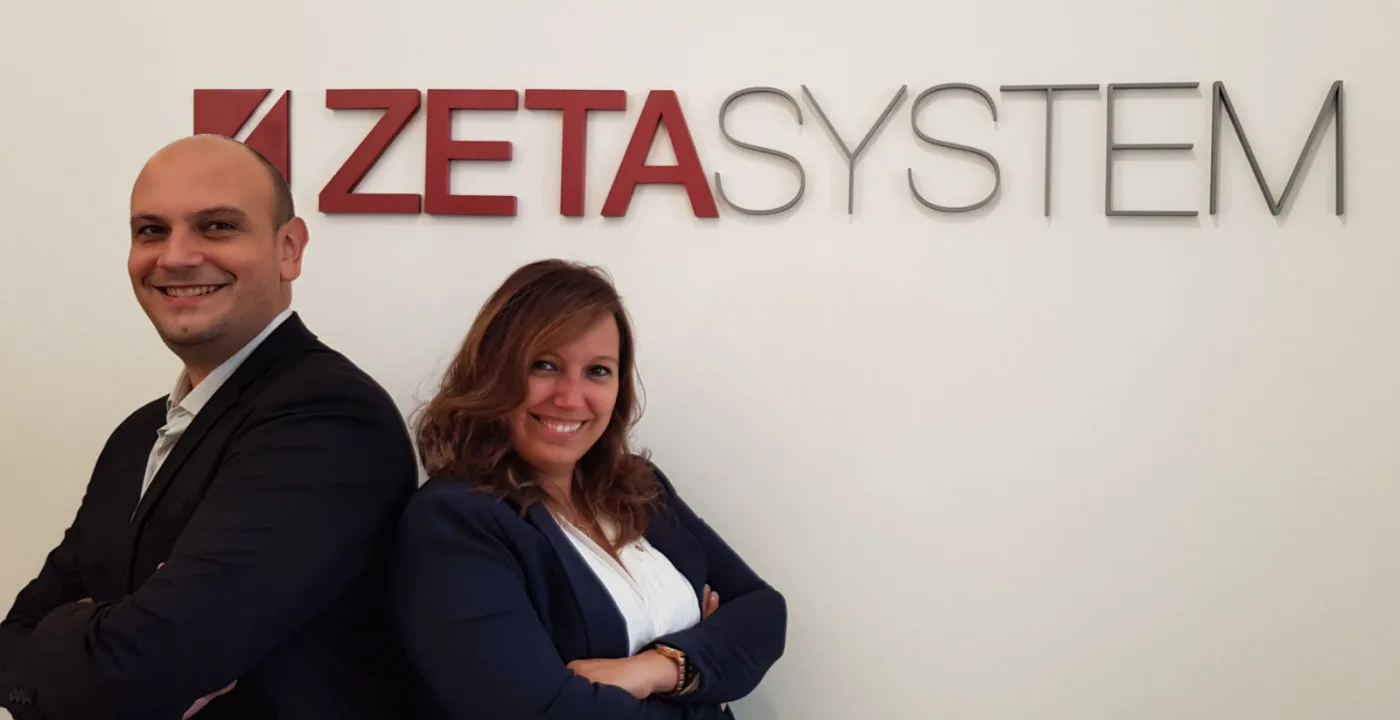 Il team Zeta System nella sede aziendale